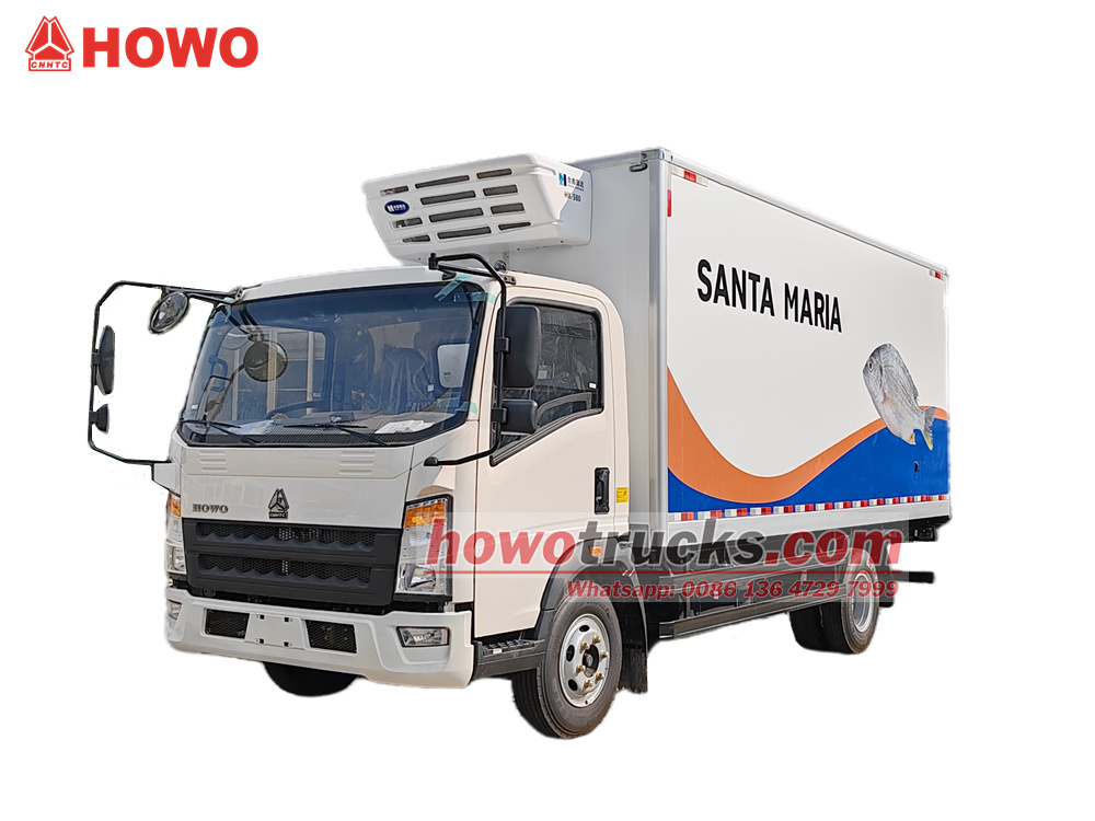 5Ton Seafood Refrigerated Truck Howo 5Ton Seafood Refrigerated Truck Howo
