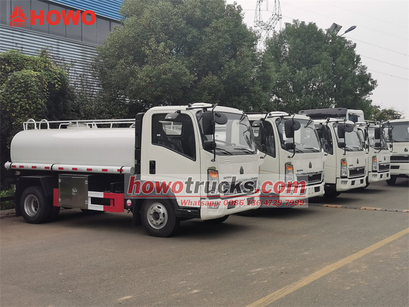 HOWO drinking water tanker truck for export HOWO drinking water tanker truck for export