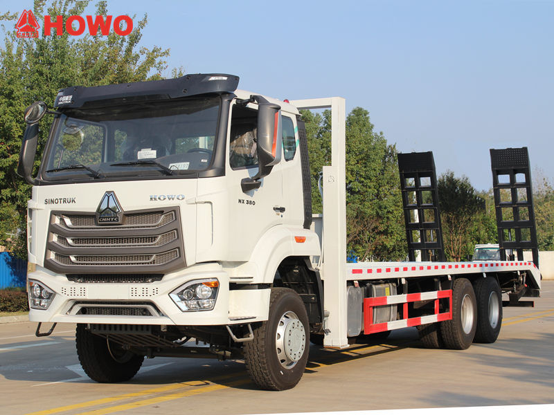 Camion plateau HOWO 6x4 à chargement automatique pour charges lourdes