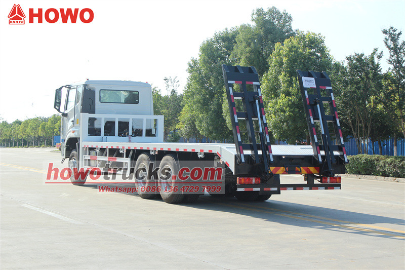 HOWO 6X4 flatbed transporter
