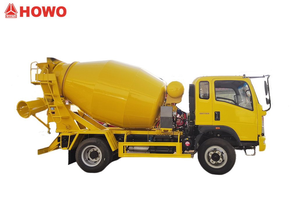 Sinotruk HOWO Light Duty 5cbm Concrete Mixer Truck