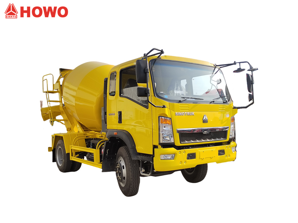 howo 5 cbm concrete mixer truck