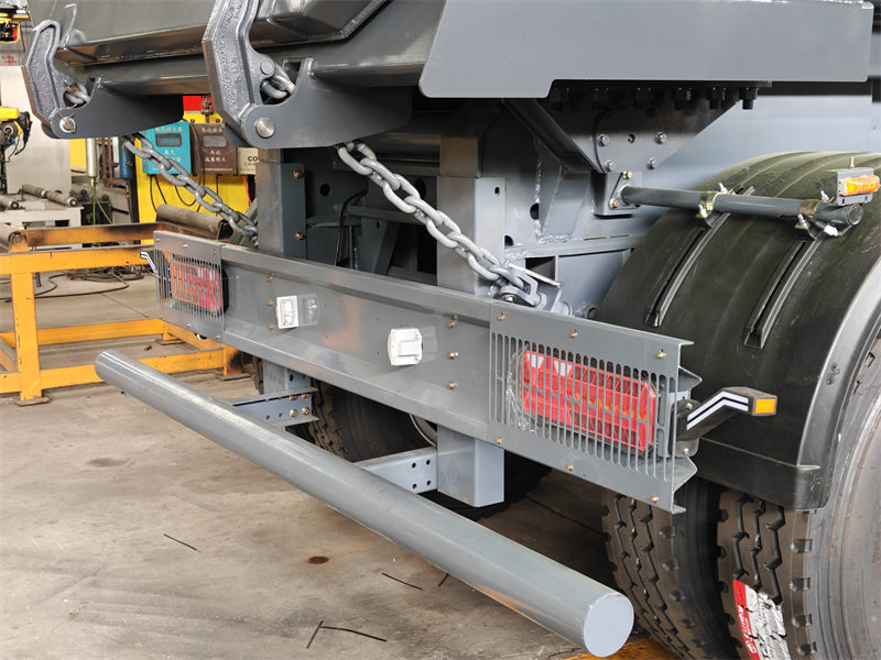 Heavy Duty 3 Axles Tipper Semi Trailer