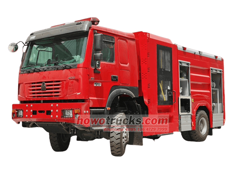 Camion de pompiers Howo