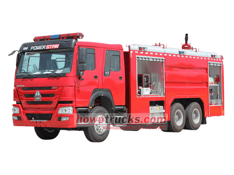 Camion de pompiers Howo