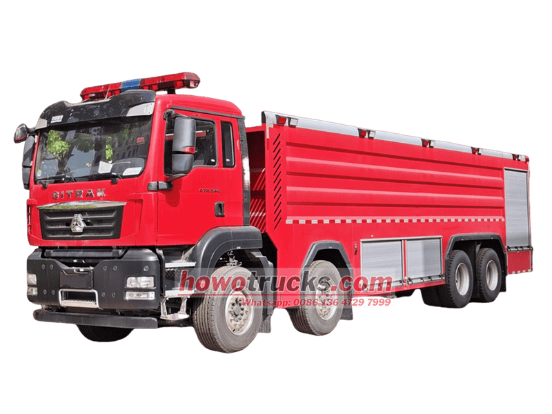 Howo Foam Fire Truck