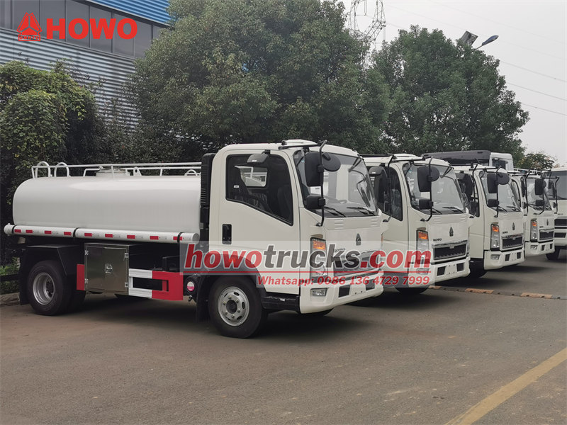 HOWO drinking water tanker truck for export HOWO drinking water tanker truck for export