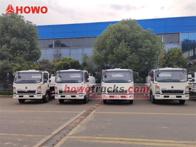 SINOTRUK HOWO drinking water trucks for export SINOTRUK HOWO drinking water trucks for export