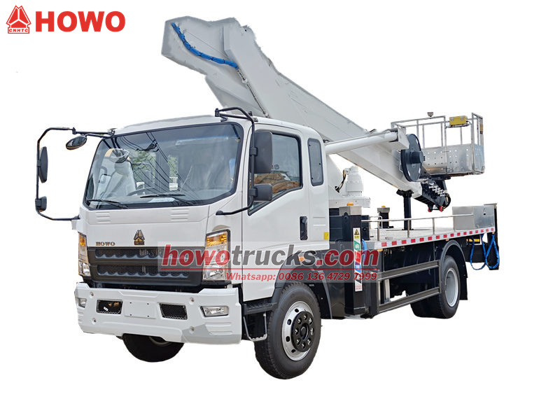 Howo Truck Mounted Aerial Work Platform Howo Truck Mounted Aerial Work Platform