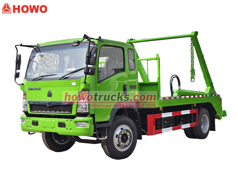 Howo 4x2 skip loader truck Howo 4x2 skip loader truck