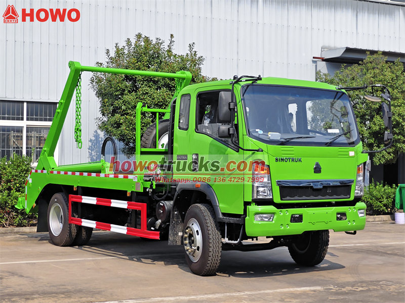 Howo skip loader garbage truck Howo skip loader garbage truck