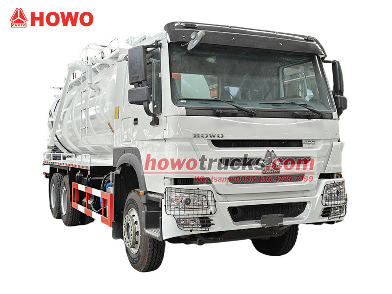 HOWO 20CBM sewage tank truck HOWO 20CBM sewage tank truck