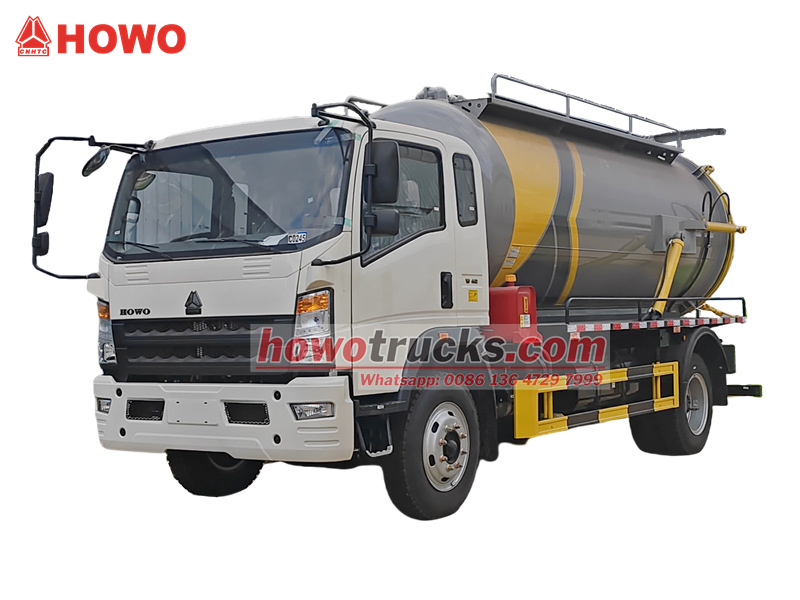 HOWO sewage tank truck for sale