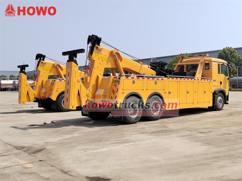 SINOTRUK HOWO 6×4 recovery trucks for export SINOTRUK HOWO 6×4 recovery trucks for export