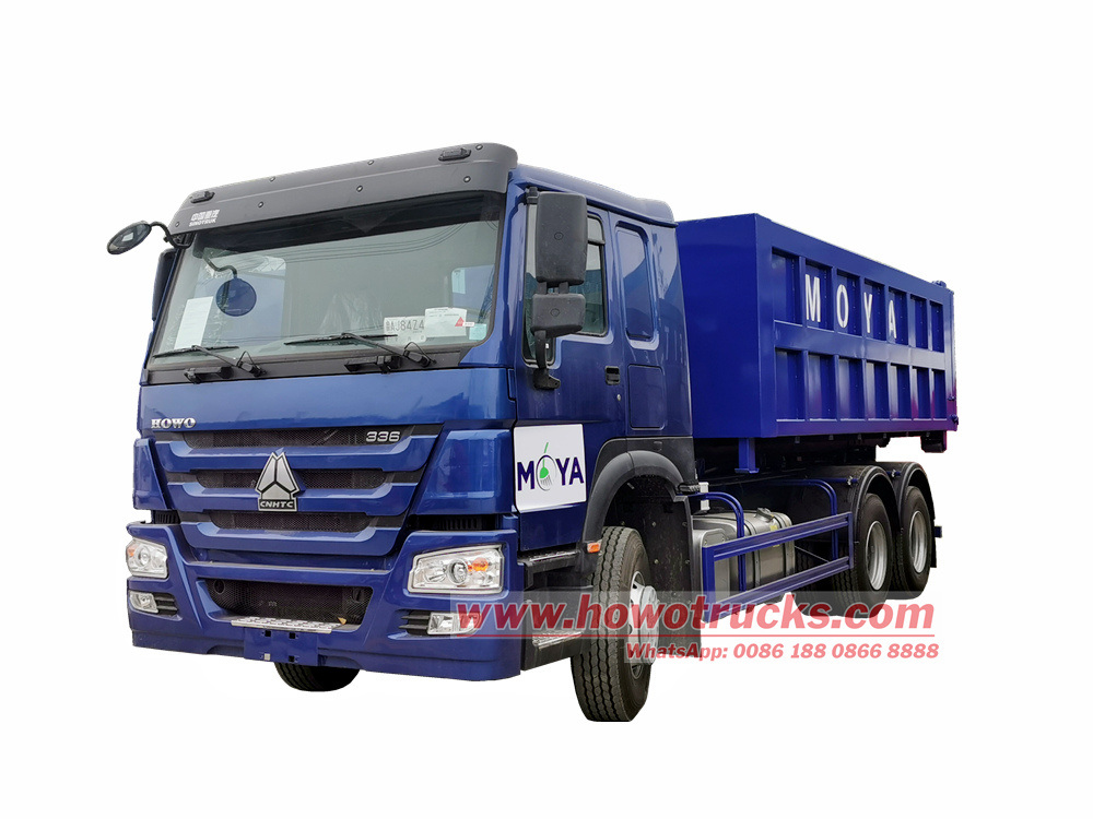 howo 6x4 20T heavy duty hook lift truck