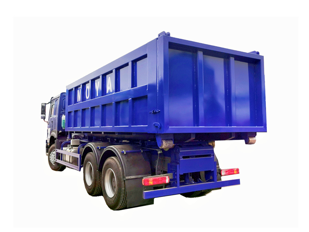 howo hook loader truck 