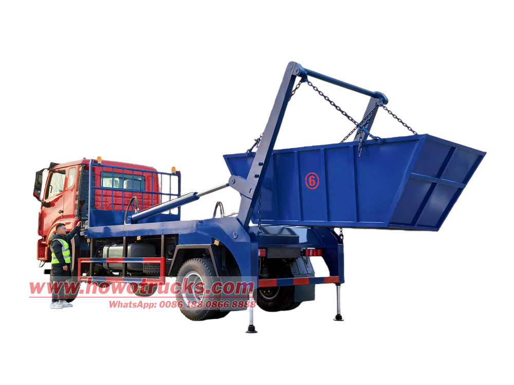 howo 4x4 skip refuse truck howo 4x4 skip refuse truck