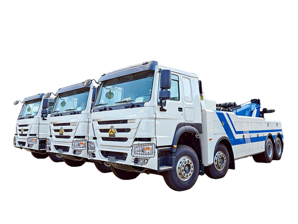 HOWO HW76 recovery towing truck