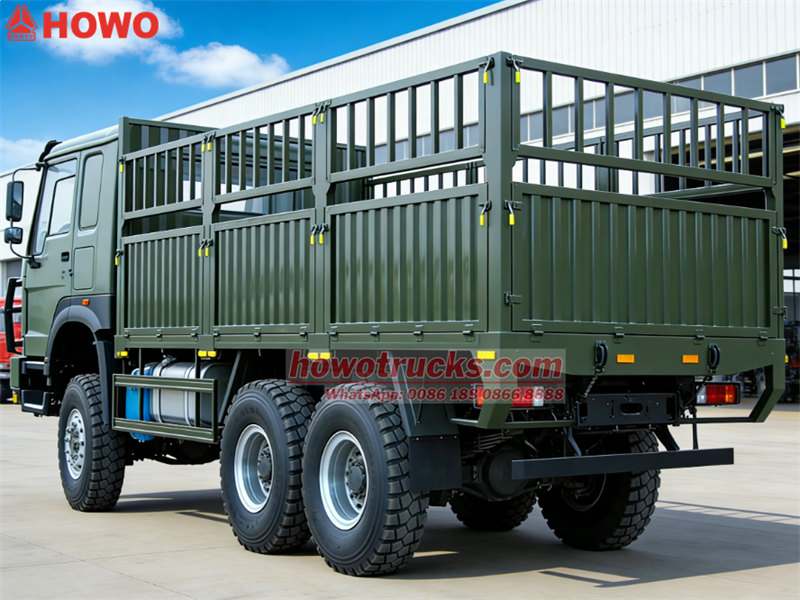 Howo off raod 20tons cargo truck