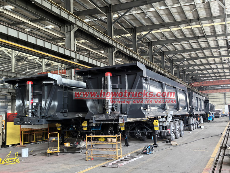 tipper semitrailer factory