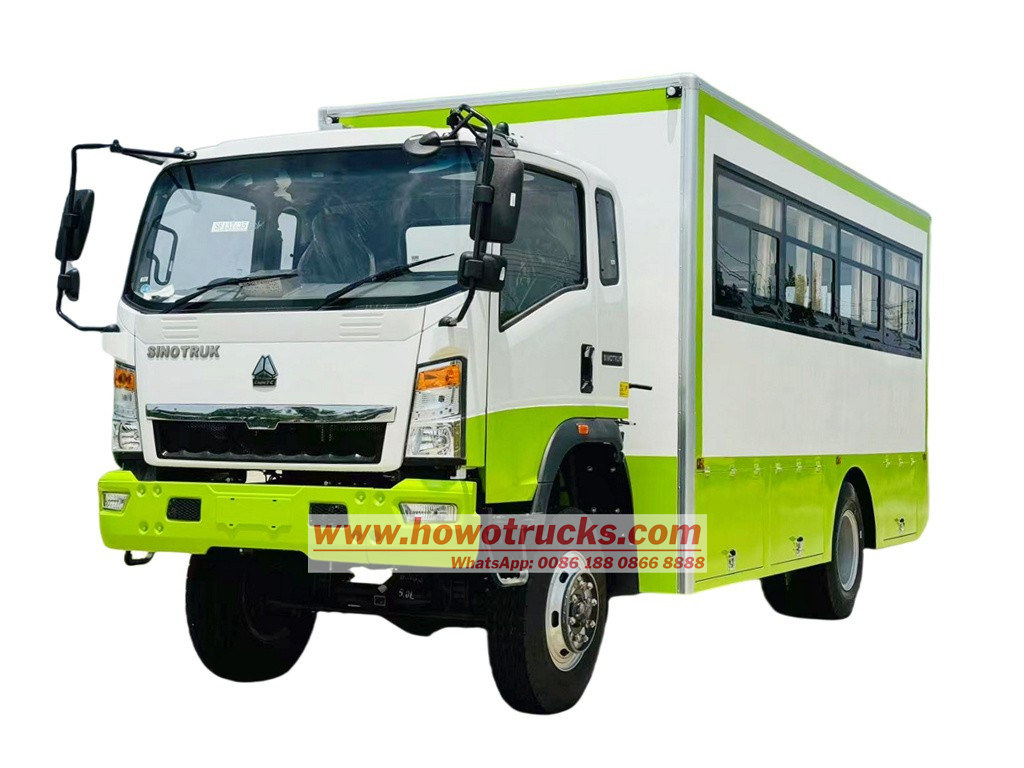 Howo 4x4 soldier carrier truck Howo 4x4 soldier carrier truck