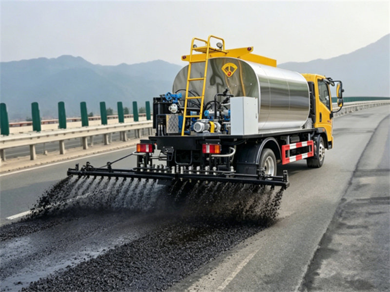 HOWO light asphalt spreader truck HOWO light asphalt spreader truck