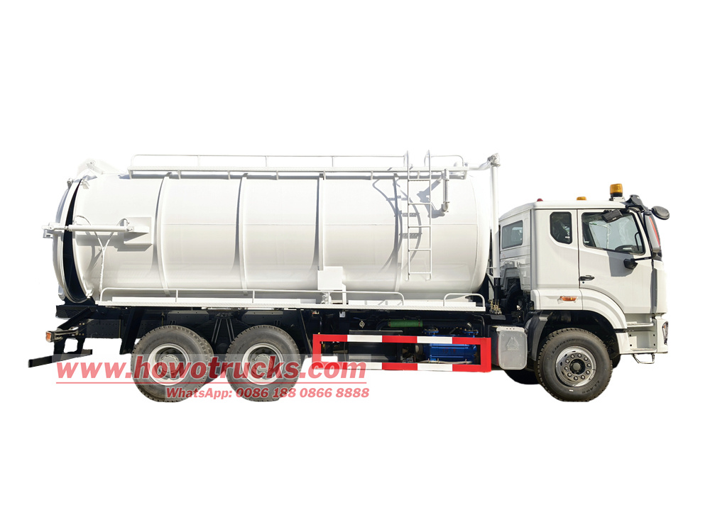HOWO 6x4 septic tank suction truck HOWO 6x4 septic tank suction truck