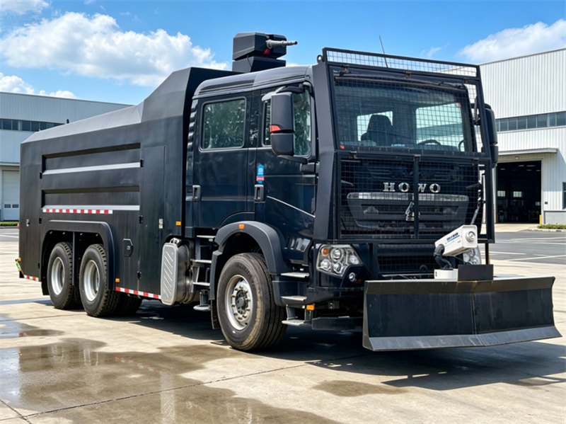 HOWO Fire Water Cannon Riot Truck HOWO Fire Water Cannon Riot Truck