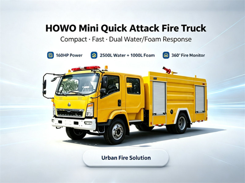 HOWO light fire fighting truck HOWO light fire fighting truck